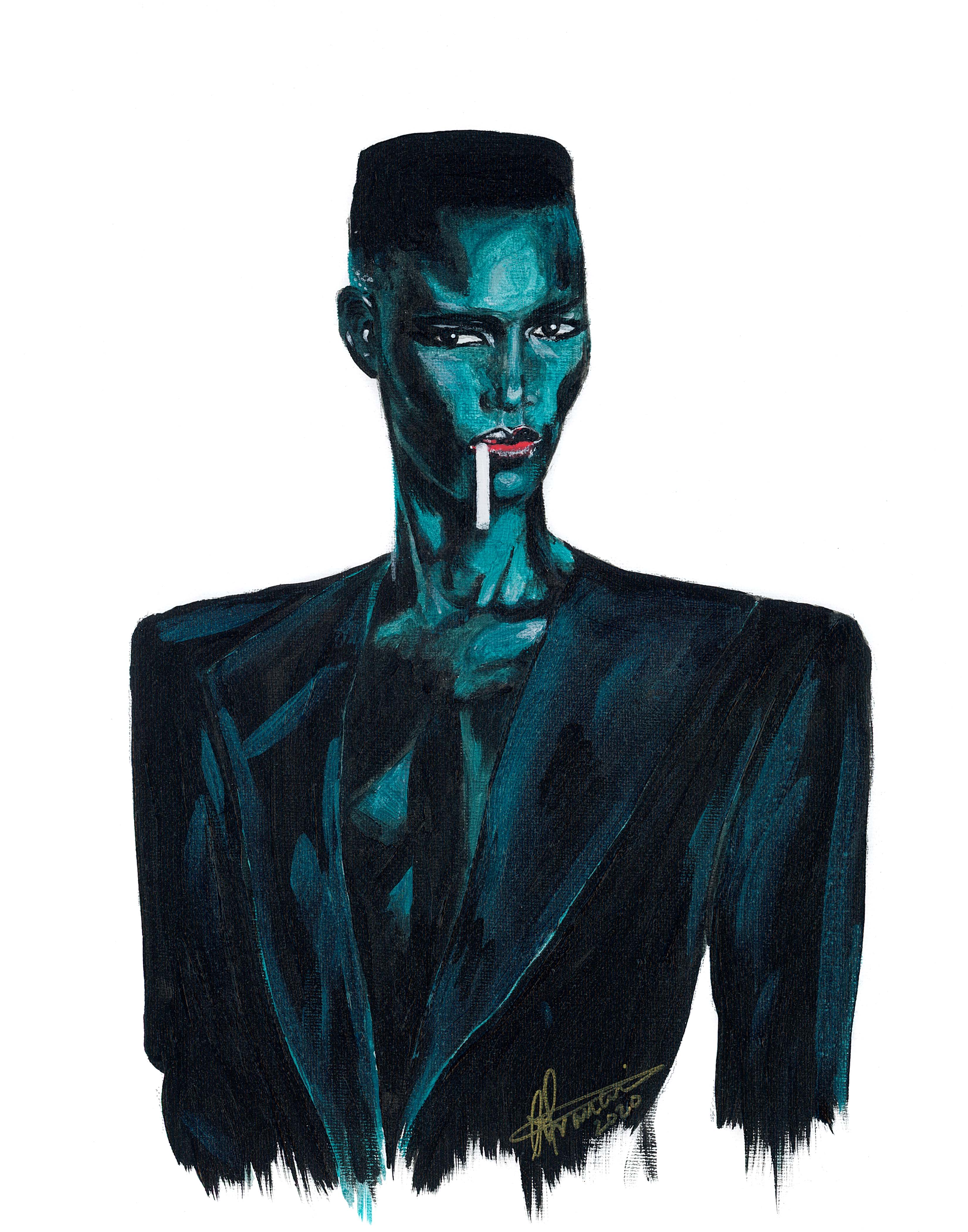 Angela Francis Grace Jones