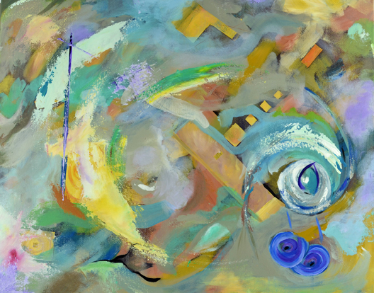 Birth Of An Inner Warrior 72 24x30 Bright