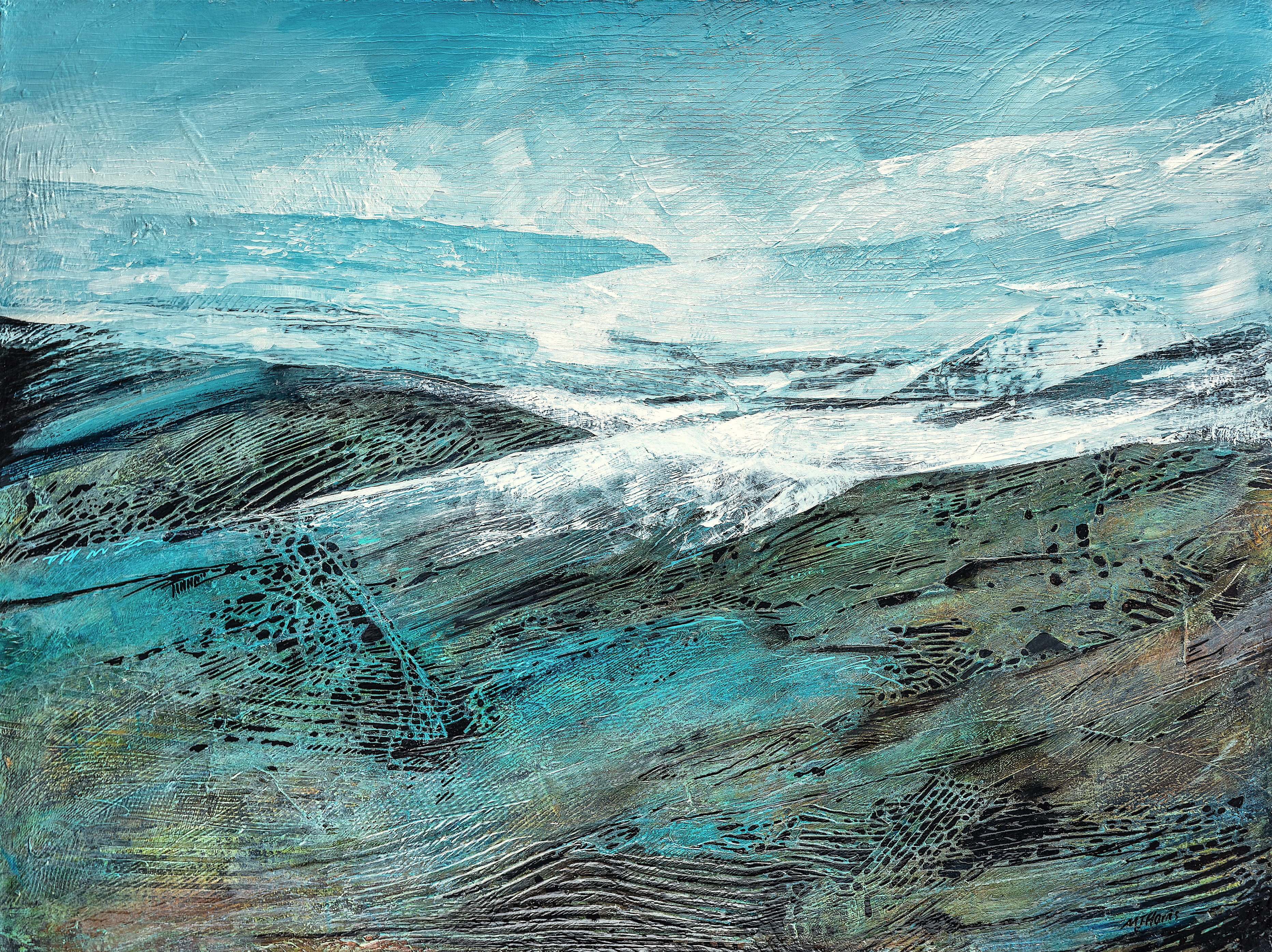 MarijeanHarris GlacialMelt 40x30