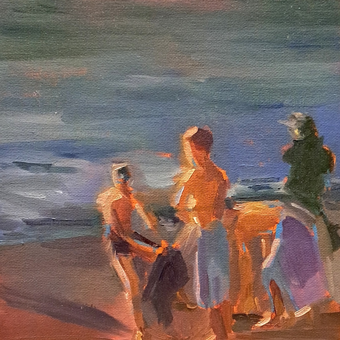 5 Winifred Keenan Kuplowsky oil on hard board 8x8