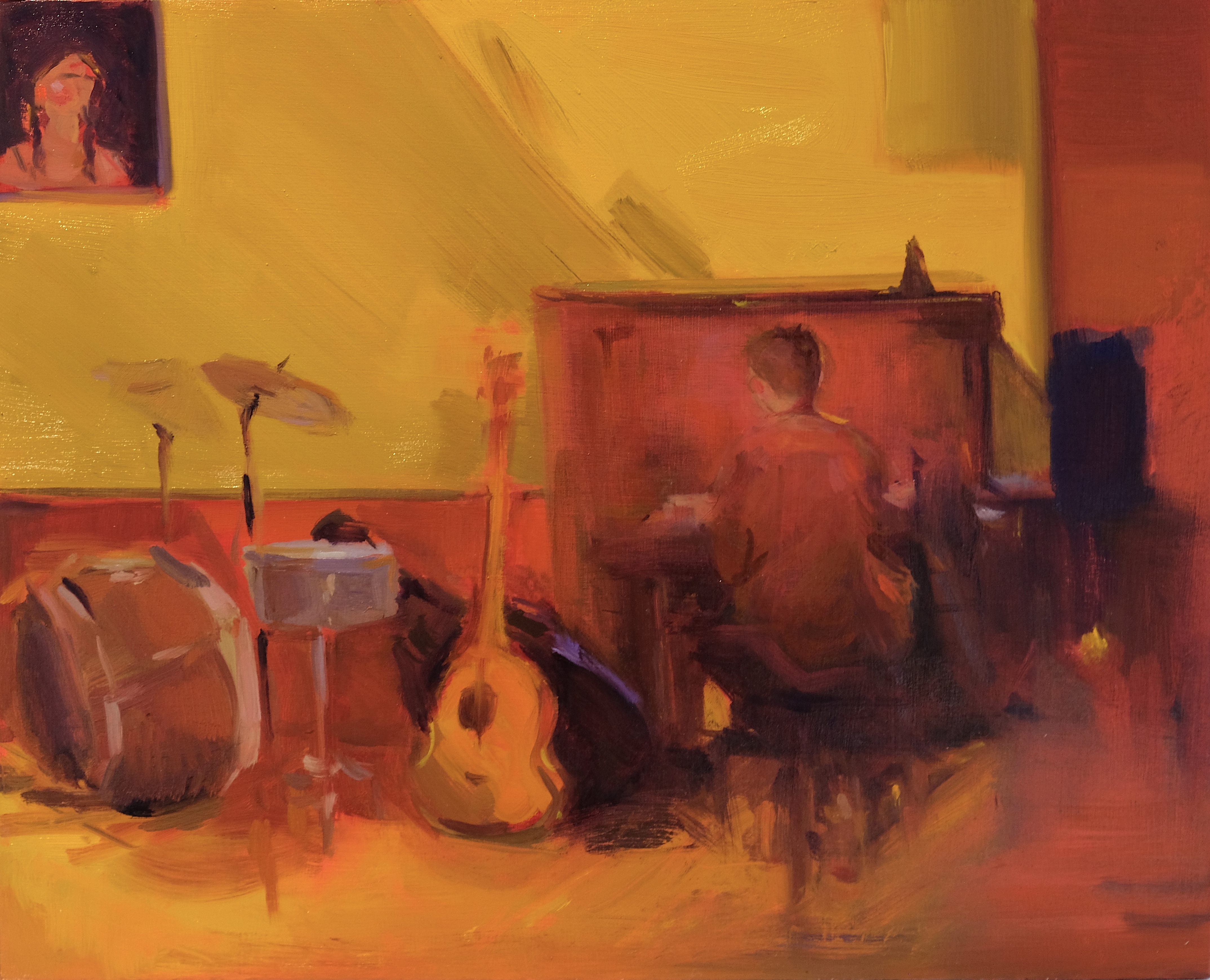 Winifred Keenan Kuplowsky Luka in Light Oil 16 x13