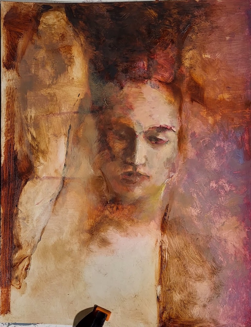 2025 11 17 Cedar 1 Atelier NextDoor oil sketch on bristol baord 5 Copy