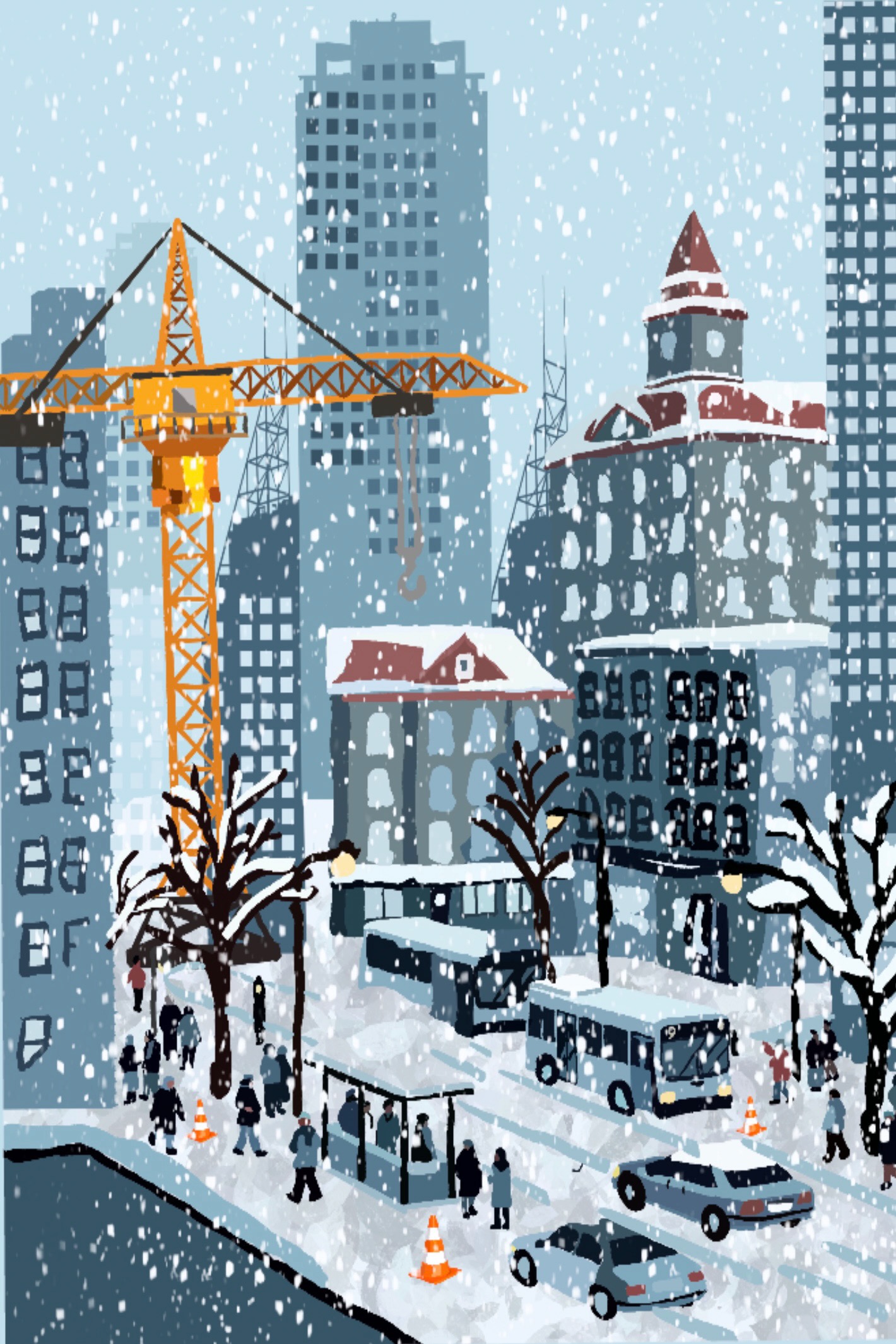 4 CityinSnow